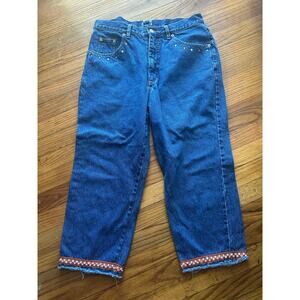 Vintage Adriana Sport Cropped Jeans – Size 12